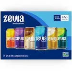 Zevia Zero Calorie Soda, Fruity Variety Pack, 12 Ounce Cans (Pack of 24)