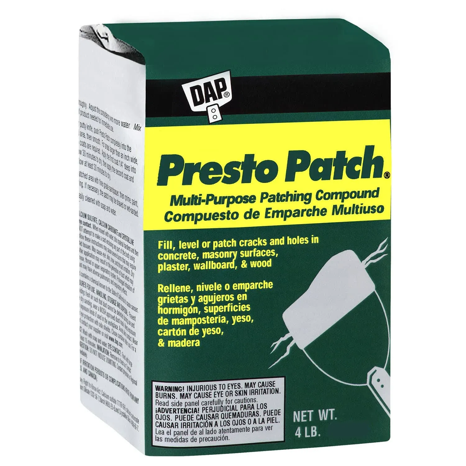 Dap Presto Patch Patching Compound