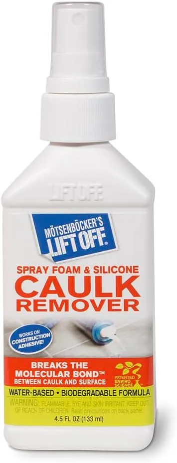 Motsenbocker Silicon Caulk Foam Remover - 4.5 oz bottle