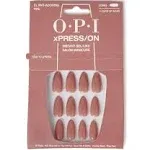 OPI xPRESS/On Press On Nails Long Almond Nail Art Press On Nails