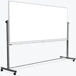 Luxor MB9640WW 96"W x 40"H Double-Sided Magnetic Whiteboard