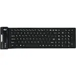 Adesso Antimicrobial Waterproof Flex Keyboard (Compact Size)