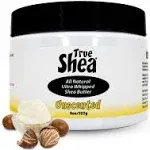 True Shea Ultra Whipped Shea Butter Unscented - 8.00 oz