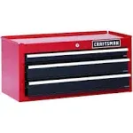 Craftsman 2000 Series 26-in W x 12.25-in H 3-Drawer Steel Tool Chest (Red) Cmst98246rb