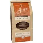 Asher's Chocolates, Chocolate Covered Pretzels, Gourmet Sweet and Salty Candy, Small Batches of Kosher Chocolate, Family Owned Since 1892 (6.5oz, Milk Chocolate)