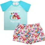 Squishmallows Squad Youth Girl Pajama Set-XS