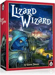 Forbidden Games | Lizard Wizard – Fantasy Strategy Game of Spellcasting, Potions, and Mystical Creatures, Ages 10+, 2-6 Players, Family Game Night Essential