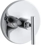 Kohler K-T14488-4-CP Polished Chrome Purist Thermostatic Valve Trim with Lever Handle