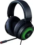 Razer Kraken Ultimate – USB Gaming Headset (Gaming Headphones for PC, PS4 and Switch Dock with Surround Sound, ANC Microphone and RGB Chroma)