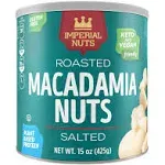 Imperial Nuts Roasted & Salted Macadamia Nuts - 15 oz