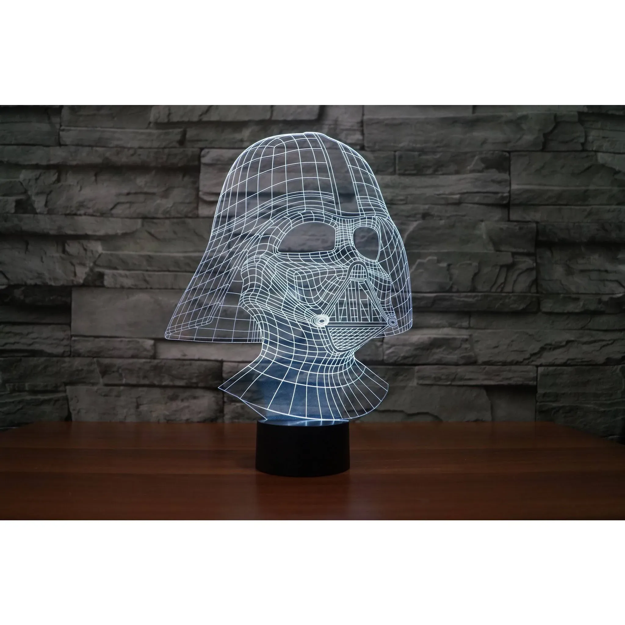 Illusion Star Wars Darth Vader Lamp, 3D Light Experience