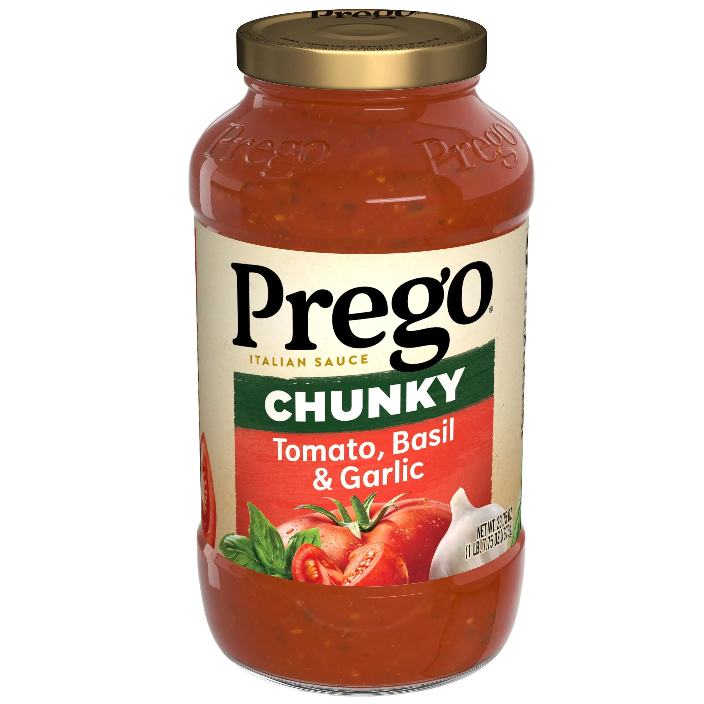 Prego Chunky Tomato Onion and Garlic Pasta Sauce