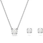 Swarovski Constella Silver Round Set