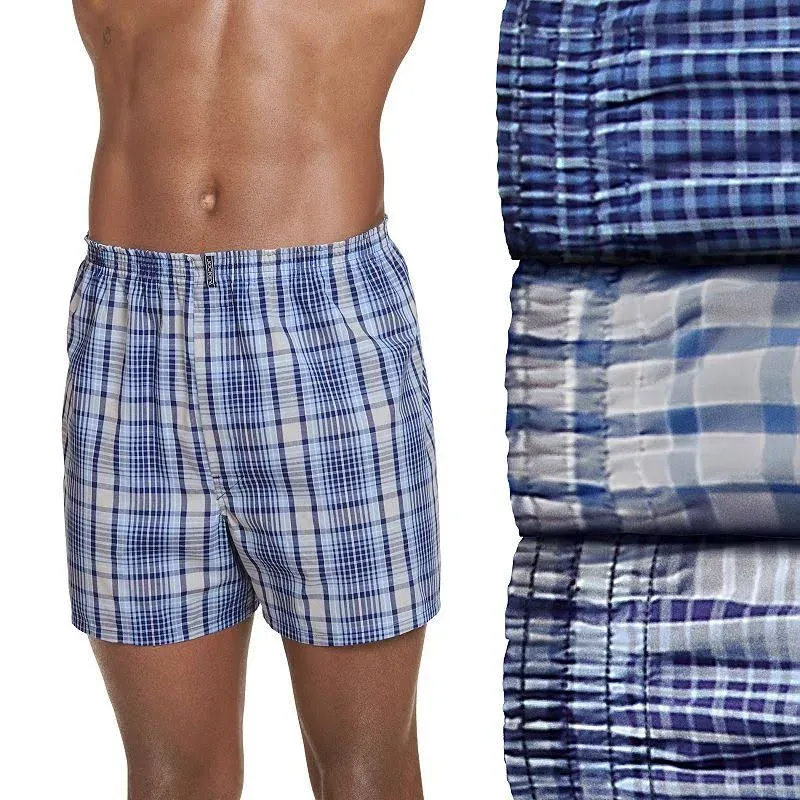 Jockey Men's Underwear Classics Full Cut 5" Boxer - 3 Pack