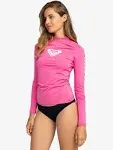 Whole Hearted Long Sleeve UPF 50 Rashguard - Shocking Pink