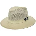 Panama Jack Mesh Safari Hat UPF (SPF) 50+ Sunhat Protection, Khaki, PJ39MESH