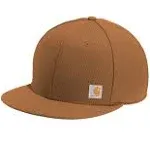 Carhartt Men's Firm Duck Flat Brim Cap 