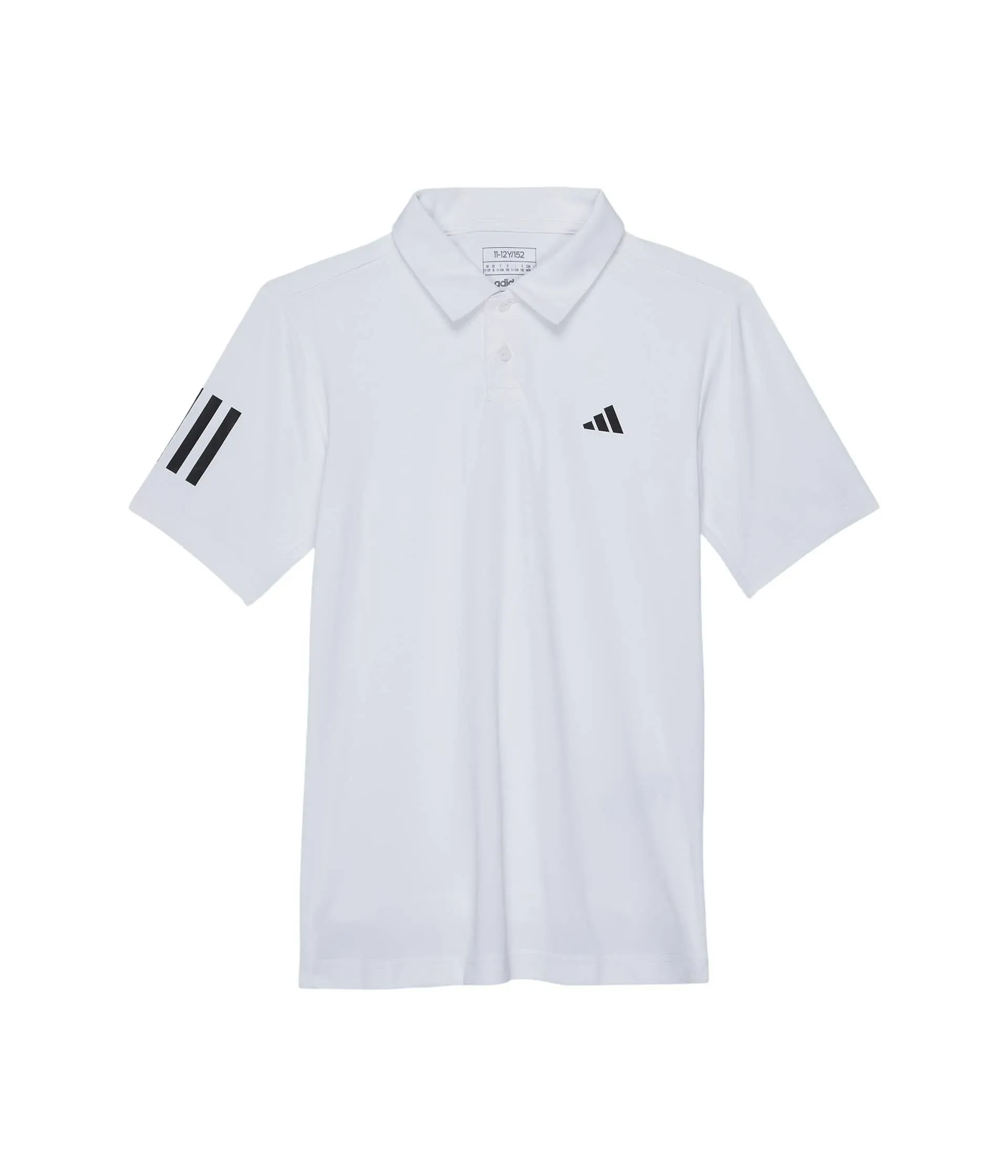 Adidas Boys' Club Tennis 3-Stripes Polo Shirt