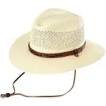 Stetson Airway Panama Straw Hat - Natural