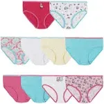 Hanes GP10BR - Girls Cotton Briefs 10-Pack - Assorted - 10