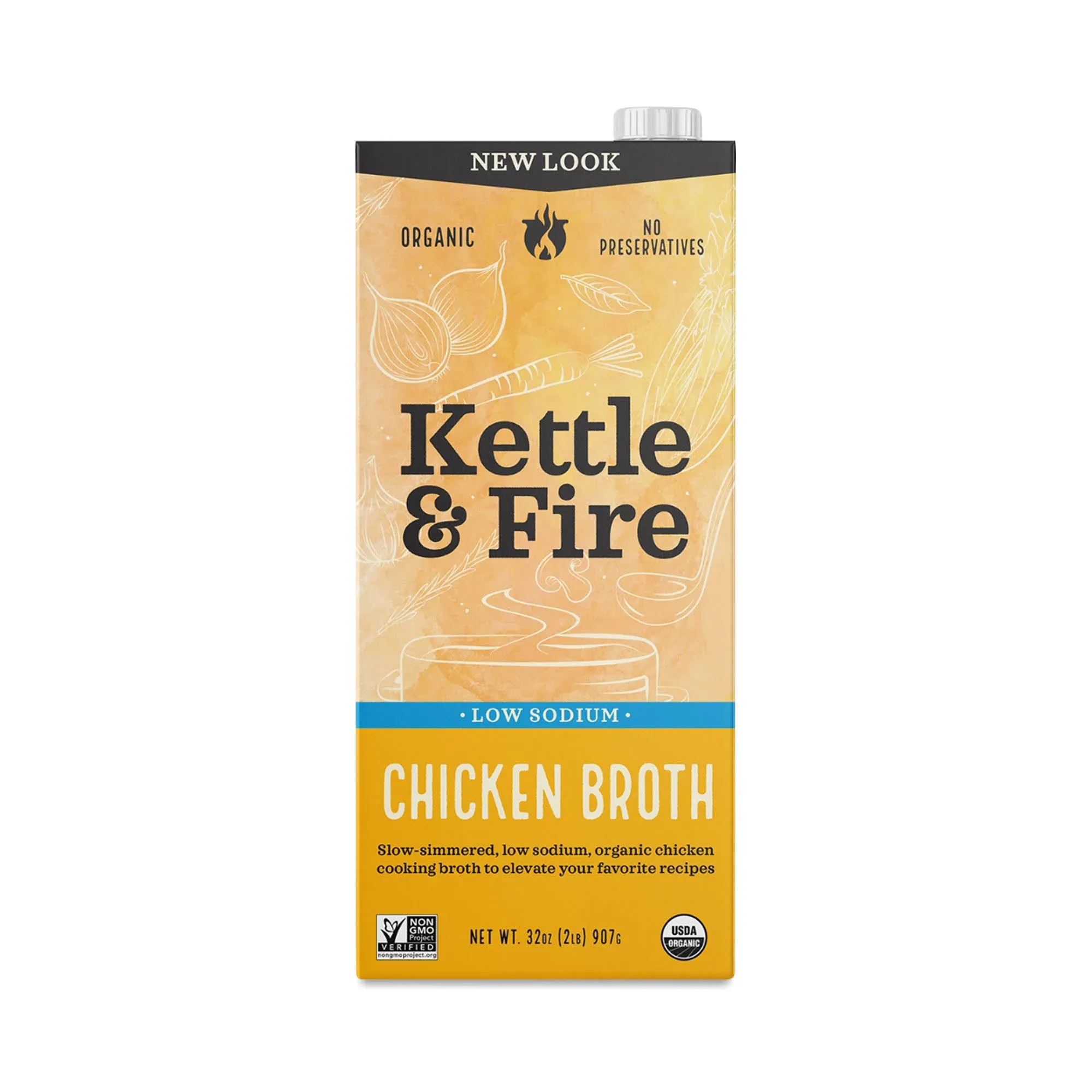 Kettle & Fire Chicken Broth