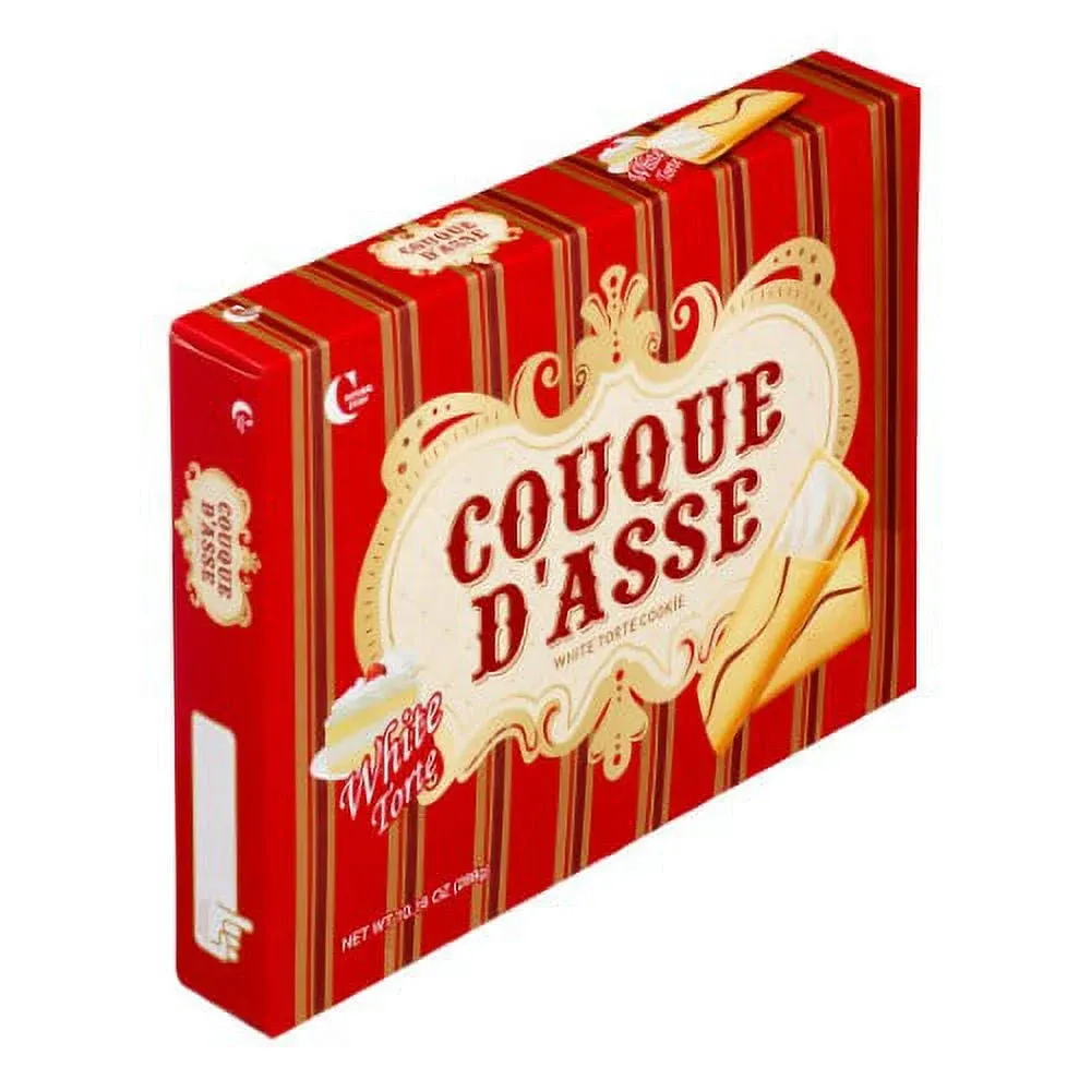 Crown Couque D'Asse White Torte Cookies