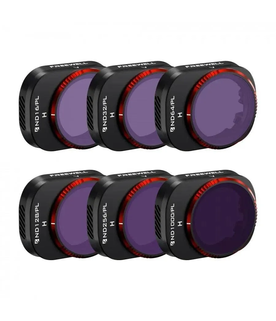 Filtro Freewell Set of 6 Filters All Day for DJI Mini 4 Pro Drone