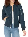 Levi's Trendy Plus Size Melanie Bomber Jacket - Navy - 1x