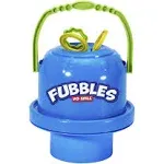 Fubbles No-Spill Big Bubble Bucket Blue 3 Kids Can Play, 3 Wands Included