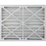 Filterbuy 20x20x4 Air Filter MERV 8 Dust Defense (2-Pack), Pleated HVAC AC Furnace Air Filters Replacement (Actual Size: 19.38 x 19.38 x 3.63 Inches)