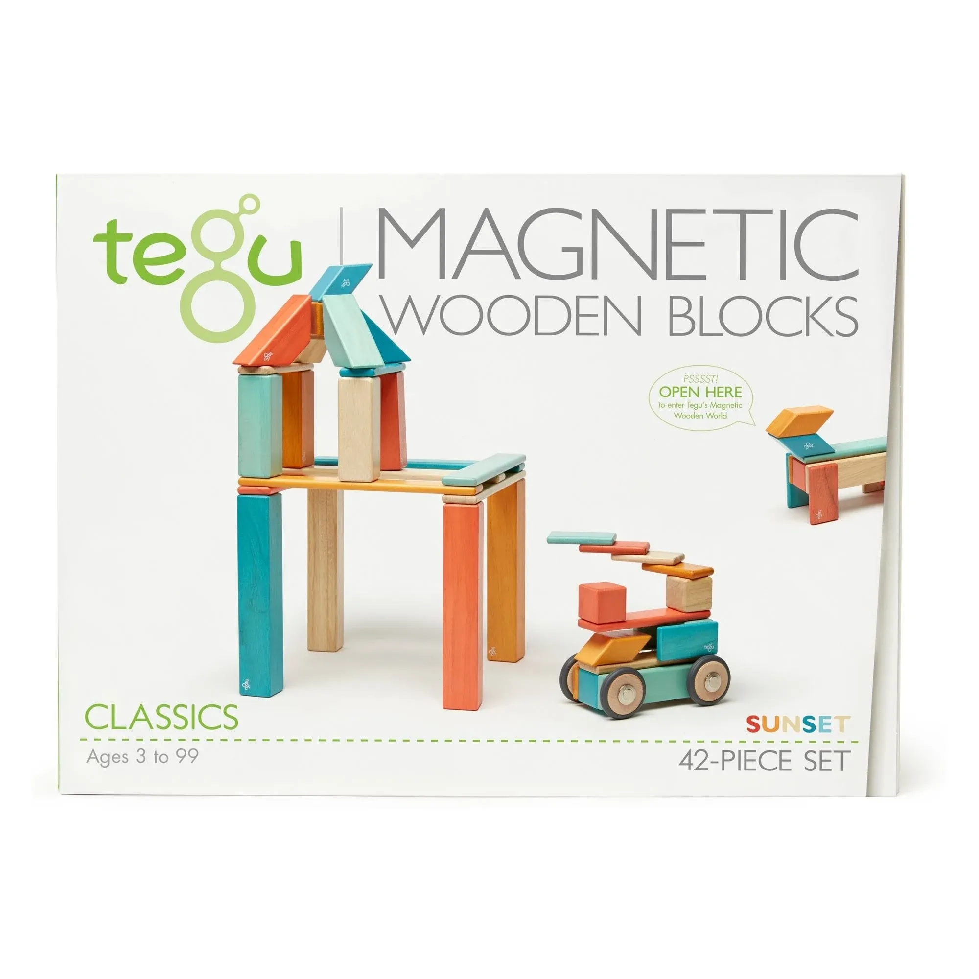 Magnetic Wooden Block Set