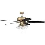 Craftmade 52" Pro Plus 104 Ceiling Fan P104SB5-52BWNFB