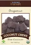 Coconut Chews, Dark Chocolate, Organic, 1 lb