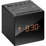 Sony - ICF-C1 Radio Alarm Clock - Black