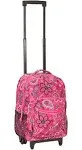 Rockland Bandana 17-in. Rolling Backpack