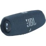 JBL Charge 5 Portable Bluetooth Waterproof Speaker - Blue