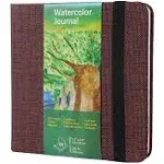 tumuarta Watercolor Journal, 3.5x5.5”, 140 LB, 300 GSM, Cotton Paper, Cold Press, 24 Sheets, 48 Pages, Watercolor Paper Sketch Books for Use As Mixed Media Pad On The Go