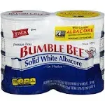 Bumble Bee Solid White Albacore Tuna in Water 8 pk/5 oz can total 2lb 8oz