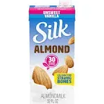 Silk Almond Milk Unsweetened Vanilla 32 fl oz