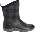 Muck Boots Muckster II Mid Women's Boot 5 / Black/Grey Plaid