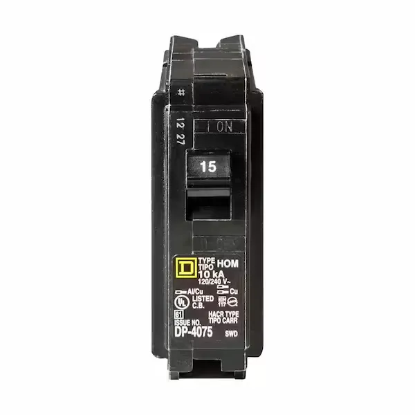 Square D HOM120CP Homeline Single Pole Circuit Breaker