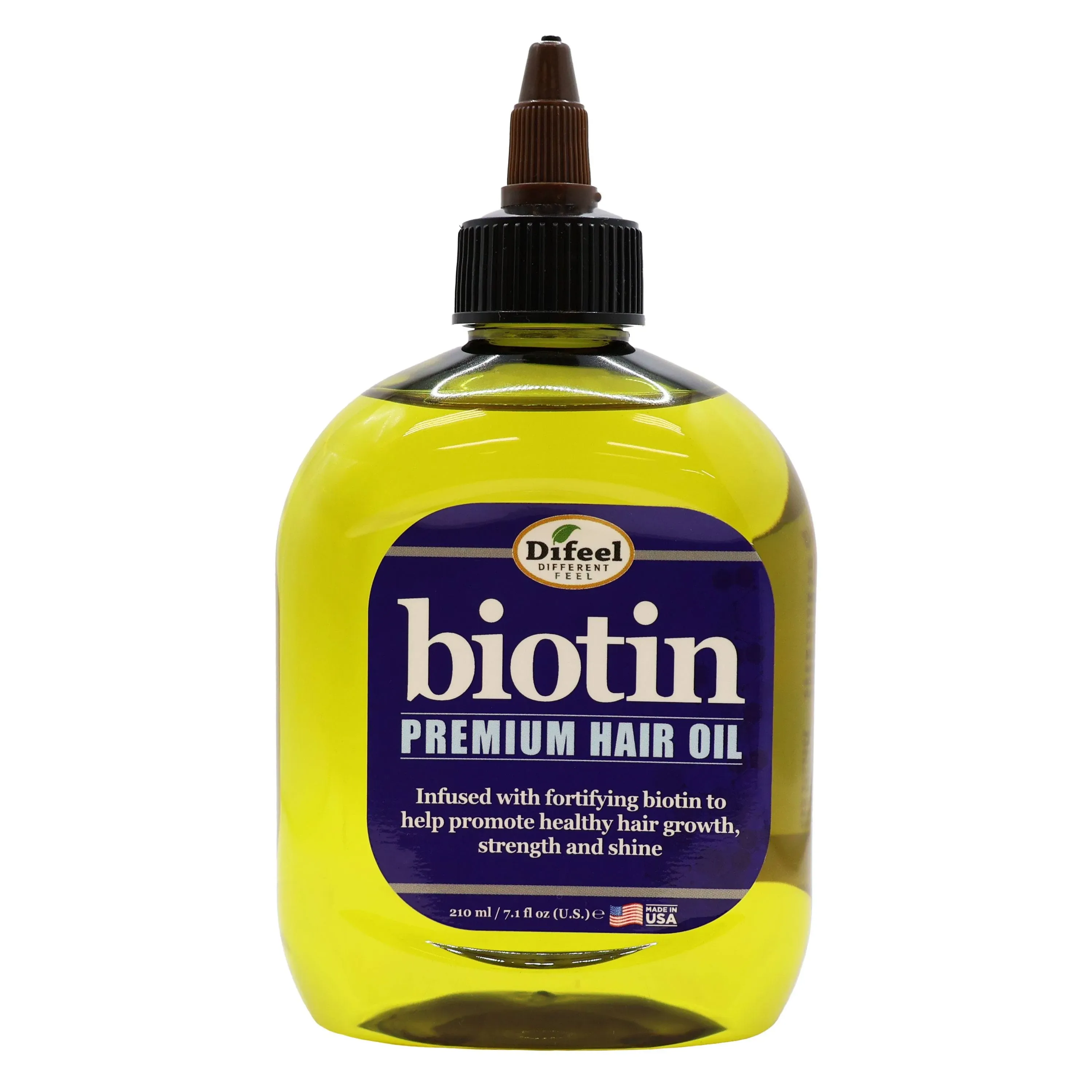 Difeel Premium Biotin Hair Oil 7.1 oz. (PACK OF 4)