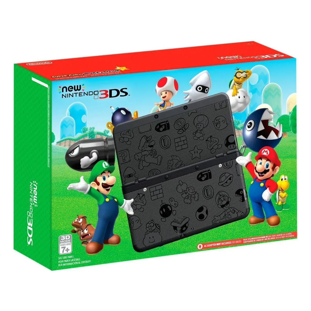 Nintendo 3DS Super Mario Black Edition -