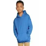 Gildan Youth Pullover Hooded Sweatshirt, Boy's, Size: Large, Blue