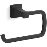 KOHLER Riff Towel Ring in Matte Black