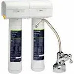 EcoPure ECOP20 Dual Stage Undersink Water Filtration System, 1 Count , White×1