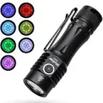 Wurkkos TS32 Super Bright Led Flashlight 13000 Lumens Max, Powerful Flashlight with 12*LH351D&1* SFT40 LED, Waterproof Handheld Rechargeable Flashlight for Camping Searching Hiking