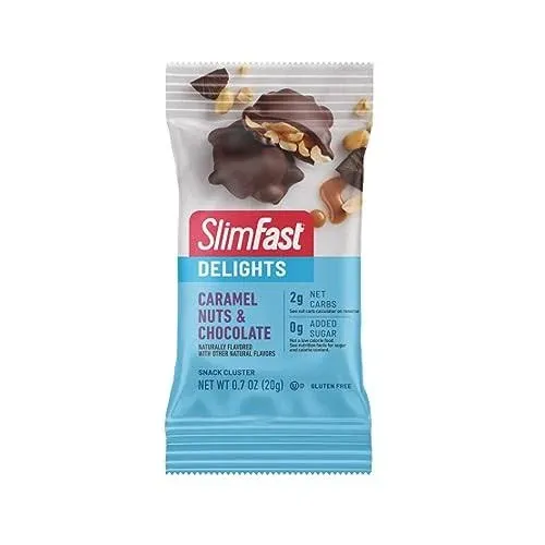 SlimFast Delights Peanut Butter Chocolate Snack Cup, 10 Count