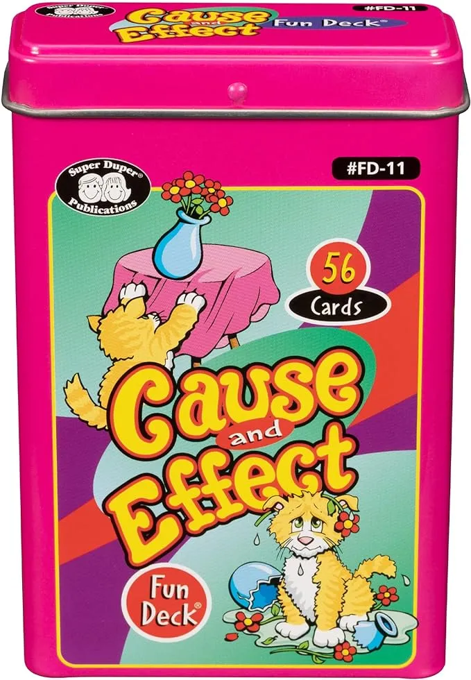 Super Duper Cause and Effect Fun Deck Cards (FD11)