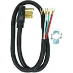 Coleman Cable 4' Black Range Cord